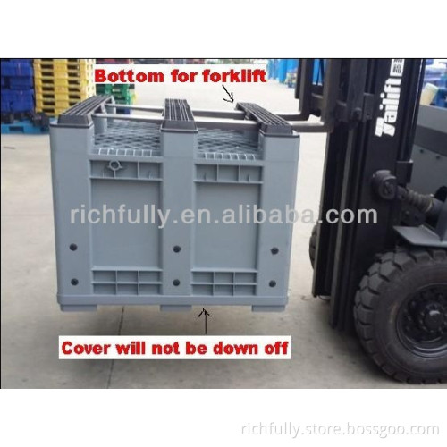 Bottom price Plastic Pallet Container / Box / Cabinet / Carton / Bulk Container
